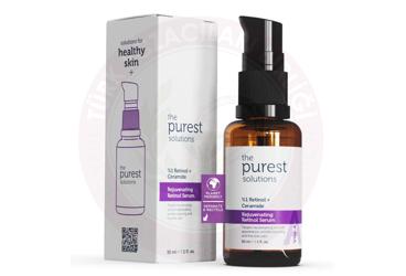 THE PUREST SOLUTIONS YASLANMA KARSITI VE KIRISIKLIK GIDERICI, ONARICI RETINOL GECE SERUMU  30 ml