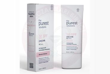 THE PUREST SOLUTIONS CILT TONU ESITLEYICI VE LEKE KARSITI BLEMISH DEFENSE RENKLI GUNES KORUYUCU KREM SPF 50  50 ml