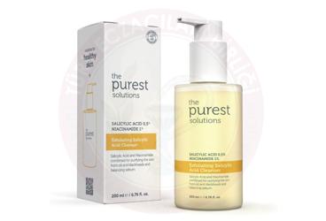 THE PUREST SOLUTIONS SIVILCE VE SIYAH NOKTA KARSITI YAGLI VE KARMA CILTLER ICIN SALISILIK ASIT ARINDIRICI TEMIZLEME JELI  200 ml