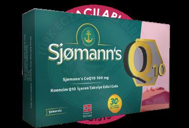 SJOMANN'S KOENZIM Q10 ICEREN TAKVIYE EDICI GIDA CIGNENEBILIR JEL 100 mg 30 kapsül