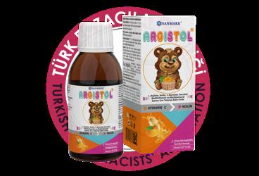 ARGISTOL TAKVIYE EDICI GIDA SURUP  150 ml şişe