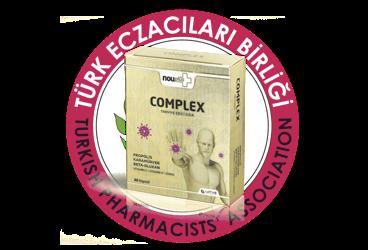 NOUPLUS COMPLEX VITAMIN C, BETAGLUKAN, KARAMURVER, PROPOLIS VE CINKO ICEREN TAKVIYE EDICI GIDA  30 kapsül