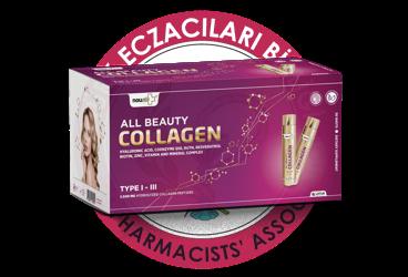 NOUPLUS ALL BEAUTY COLLAGEN TAKVIYE EDICI GIDA  30 flakon