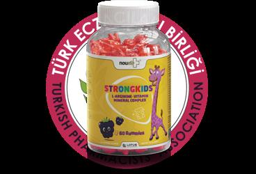 NOUPLUS STRONGKIDS GUMMY TAKVIYE EDICI GIDA  60 tablet