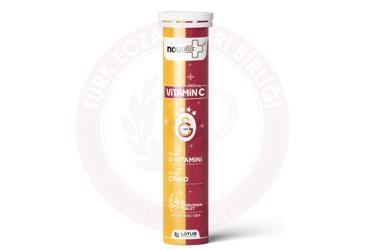 NOUPLUS GS VITAMIN C TAKVIYE EDICI GIDA  20 tablet