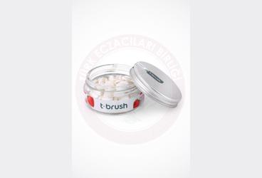 T-BRUSH CILEK AROMALI EFERVESAN DIS MACUNU TABLETI - FLORURSUZ  90 tablet