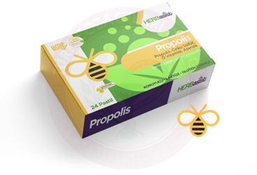 HERBASIST PROPOLIS CINKO, D VITAMINI, ASEROLA ICEREN PASTIL TAKVIYE EDICI GIDA  24 pastil