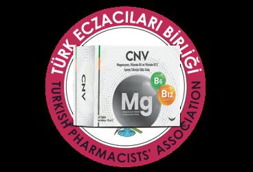 CNV MAGNEZYUM, VITAMIN B6 VE VITAMIN B12 ICEREN TAKVIYE EDICI GIDA TABLET  60 tablet