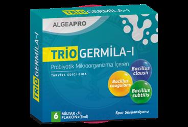 TRIOGERMILA-I PROBIYOTIK MIKROORGANIZMA ICEREN FLAKON TAKVIYE EDICI GIDA  6x5 ml flakon