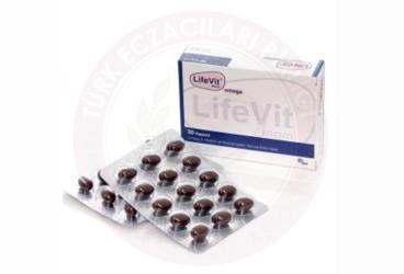 LIFEVIT MOM OMEGA, FOLIK ASIT VE VITAMINLER ICEREN TAKVIYE EDICI GIDA  30 tablet