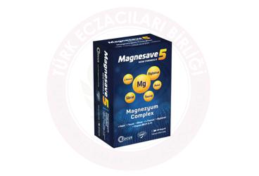 MAGNESAVE 5 NEW FORMULA MAGNEZYUM COMPLEX KAPSUL  60 kapsül