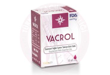 VACROL DAMLA ESANSIYEL YAGLAR ICEREN TAKVIYE EDICI GIDA  10 ml şişe