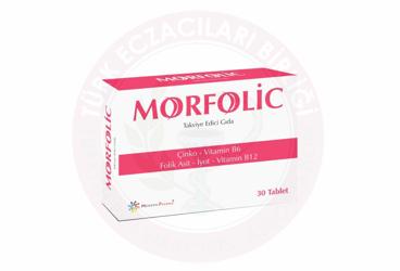 MORFOLIC TAKVIYE EDICI GIDA TABLET  30 tablet