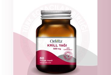 ONVITA KRILL YAGI KAPSUL 500 mg 60 kapsül