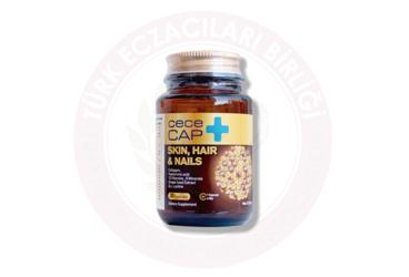 CECECAP SKIN, HAIR & NAILS TAKVIYE EDICI GIDA KAPSUL  30 kapsül