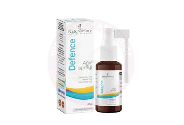 NATURMORE DEFENCE TAKVIYE EDICI GIDA SPREY  20 ml şişe