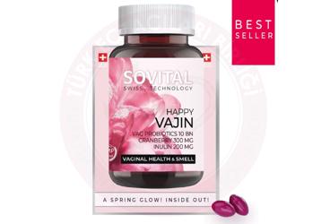 SOVITAL HAPPY VAJIN TAKVIYE EDICI GIDA  40 kapsül