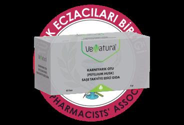 VENATURA KARNIYARIK OTU (PSYLLIUM HUSK) SASE TAKVIYE EDICI GIDA 4 g 60 saşe