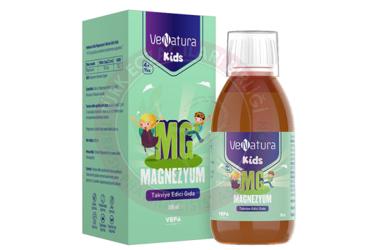 VENATURA KIDS MAGNEZYUM TAKVIYE EDICI GIDA  100 ml şişe