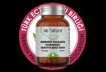 VENATURA BERBERIS VULGARIS (KARAMUK) ICEREN TAKVIYE EDICI GIDA 500 mg 60 kapsül