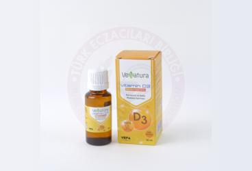 VENATURA VITAMIN D3 DAMLA 1000 IU 20 ml şişe