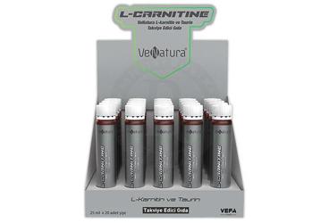 VENATURA L-KARNITIN, TAURIN ICEREN TAKVIYE EDICI GIDA 20x25 ml flakon