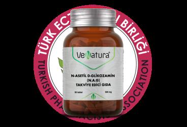 VENATURA N-ASETIL D-GLIKOZAMIN (N.A.G) ICEREN TAKVIYE EDICI GIDA 500 mg 90 tablet