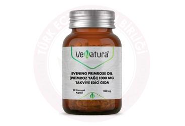 VENATURA EVENING PRIMROSE OIL (PRIMROZ YAGI) ICEREN TAKVIYE EDICI GIDA 1000 mg 60 kapsül