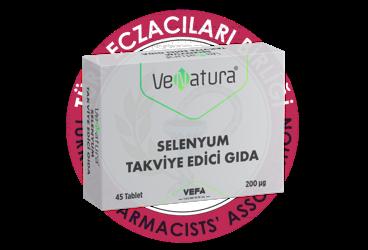 VENATURA SELENYUM TAKVIYE EDICI GIDA 200 mcg 45 tablet