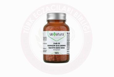 VENATURA COQ-10 KOENZIM Q10 ICEREN TAKVIYE EDICI GIDA 200 mg 30 kapsül