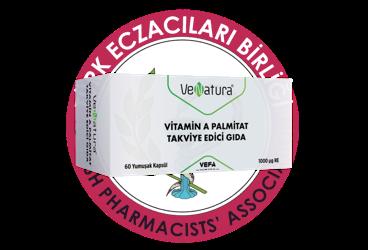 VENATURA VITAMIN A PALMITAT TAKVIYE EDICI GIDA  60 kapsül