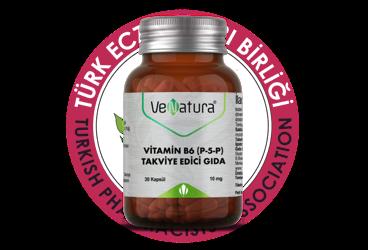 VENATURA VITAMIN B6 (P-5-P) ICEREN TAKVIYE EDICI GIDA KAPSUL  30 kapsül