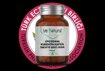 VENATURA LIPOZOMAL KUERSETIN TAKVIYE EDICI GIDA  30 kapsül