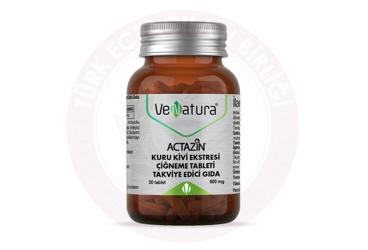 VENATURA ACTAZIN KURU KIVI EKSTRESI ICEREN TAKVIYE EDICI GIDA CIGNEME TABLETI  30 tablet