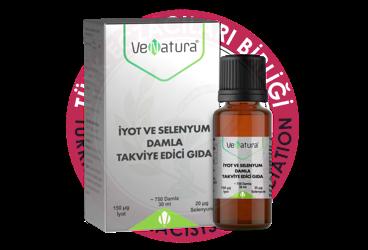 VENATURA IYOT VE SELENYUM ICEREN TAKVIYE EDICI DAMLA  30 ml şişe