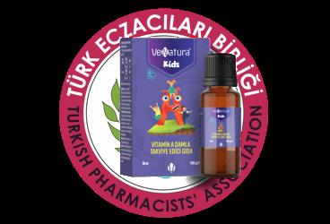 VENATURA KIDS VITAMIN A ICEREN TAKVIYE EDICI DAMLA  30 ml şişe