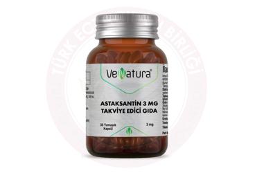 VENATURA ASTAKSANTIN TAKVIYE EDICI GIDA 3 mg 30 kapsül