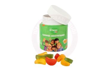VITAGO KIDS (RAFADAN TAYFA)MULTIVITAMIN, MULTIMINERAL ICEREN TAKVIYE EDICI GIDA  60 tablet