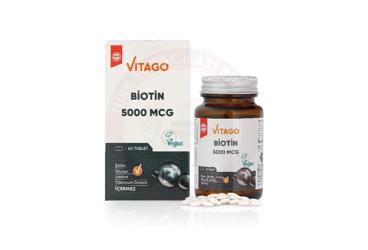 VITAGO PREMIUM BIOTIN ICEREN TAKVIYE EDICI GIDA  60 tablet