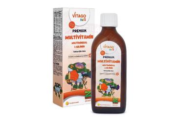 VITAGO KIDS Z TAKIMI L-ARJININ, MULTIVITAMIN ICEREN TAKVIYE EDICI GIDA  150 ml şişe
