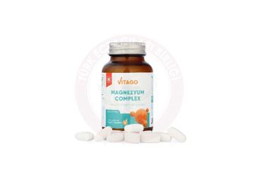 VITAGO PREMIUM MAGNEZYUM COMPLEX ICEREN TAKVIYE EDICI GIDA  30 tablet
