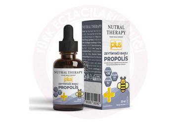 NUTRAL THERAPY ZEYTINYAGI BAZLI PROPOLIS PLUS D3K2 TAKVIYE EDICI SPREY  30 ml şişe