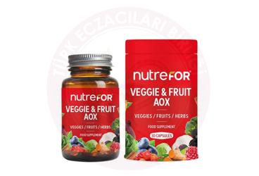 NUTREFOR VEGGIE & FRUIT AOX KAPSUL  30 kapsül
