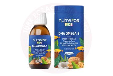 NUTREFOR KIDS DHA OMEGA-3 SURUP  150 ml şişe
