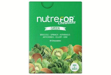 NUTREFOR CHEWABLE GREEN  18 adet