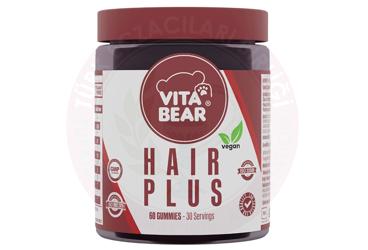 VITA BEAR HAIR PLUS GUMMIES  60 çiğnenebilir tablet