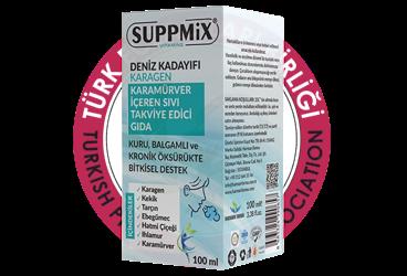 SUPPMIX DENIZ KADAYIFI, KARAGEN, KARAMURVER ICEREN TAKVIYE EDICI GIDA  100 ml