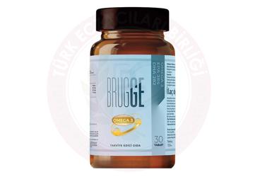 BRUGGE OMEGA 3 TAKVIYE EDICI GIDA TABLET  30 tablet