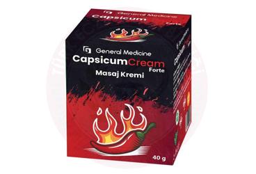 GENERAL MEDICINE CAPSICUM CREAM MASAJ KREMI  40 gr kutu