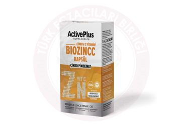 ACTIVEPLUS BIOZINCC TAKVIYE EDICI GIDA KAPSUL  30 kapsül